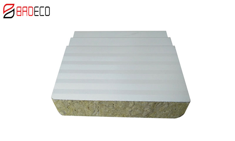 Rock wool sandwich wall panel